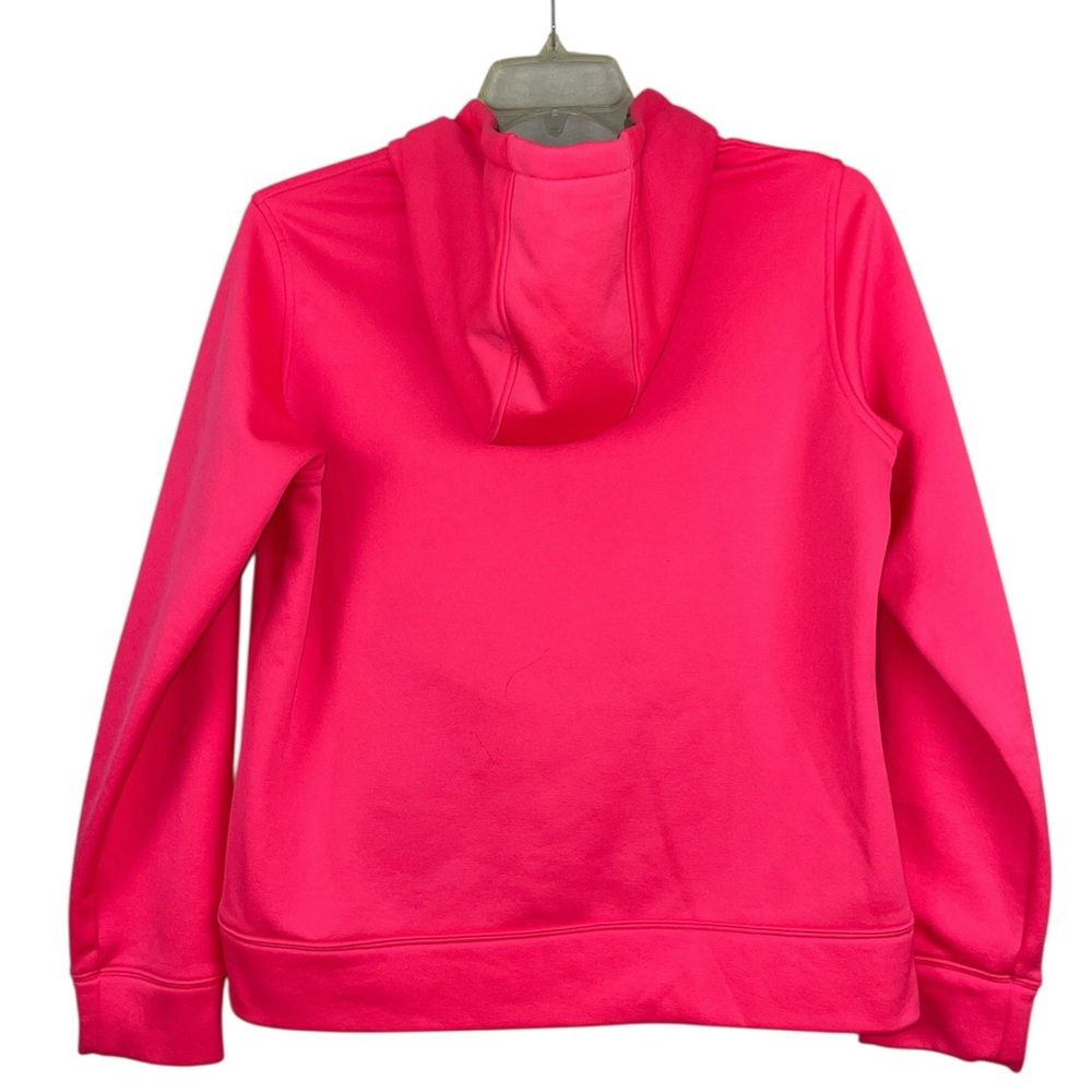 Under Armor Coldgear pink & camo hoodie. Size large GUC-see photos - Picture 4 of 11